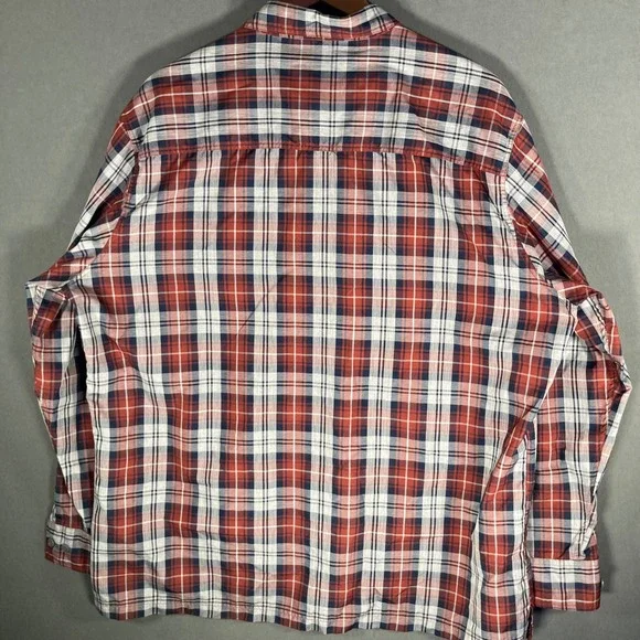 Croft & Barrow Quick Dry Shirt Mens XL Plaid Vent Fishing Hiking - Picture 2 of 9